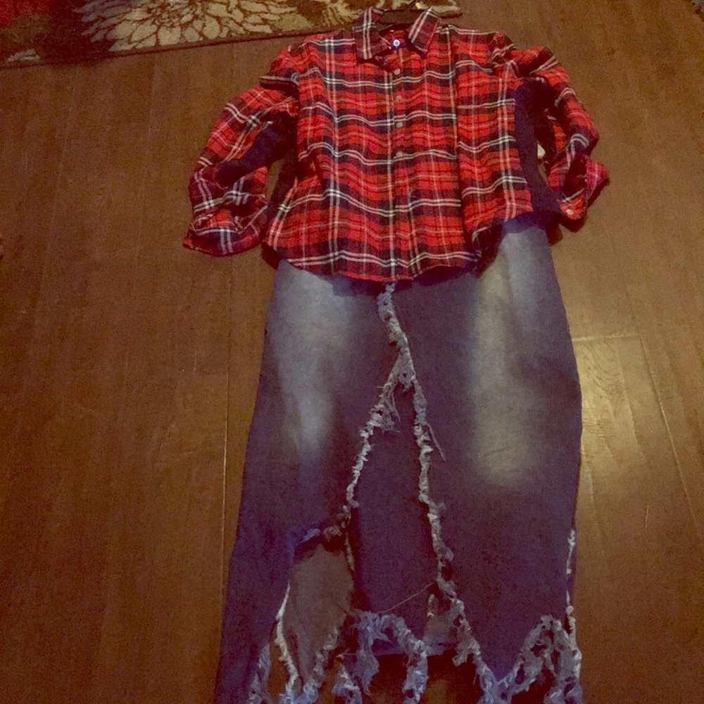 Connection USA jean skirt